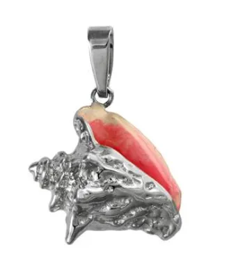 10188 - 3/4" CONCH PENDANT