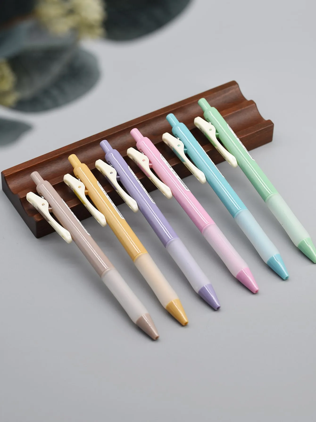 12pcs Plastic Simple Gel Pen