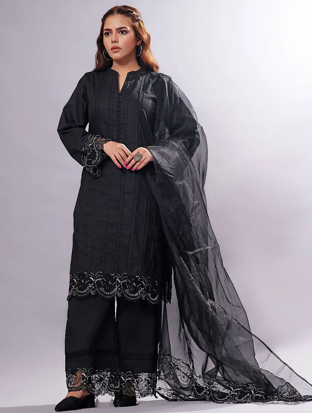 2 Piece Unstitched Lawn Suit RKOE-1459