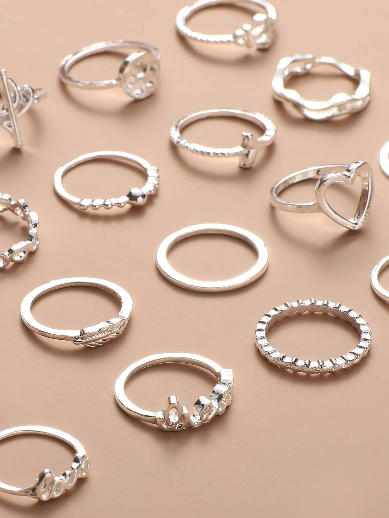 20pcs Alloy Ring