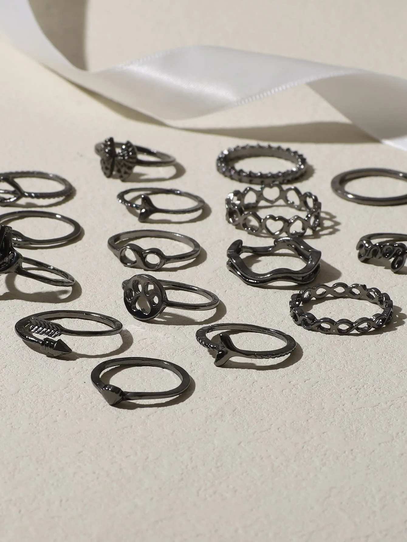 20pcs Alloy Ring