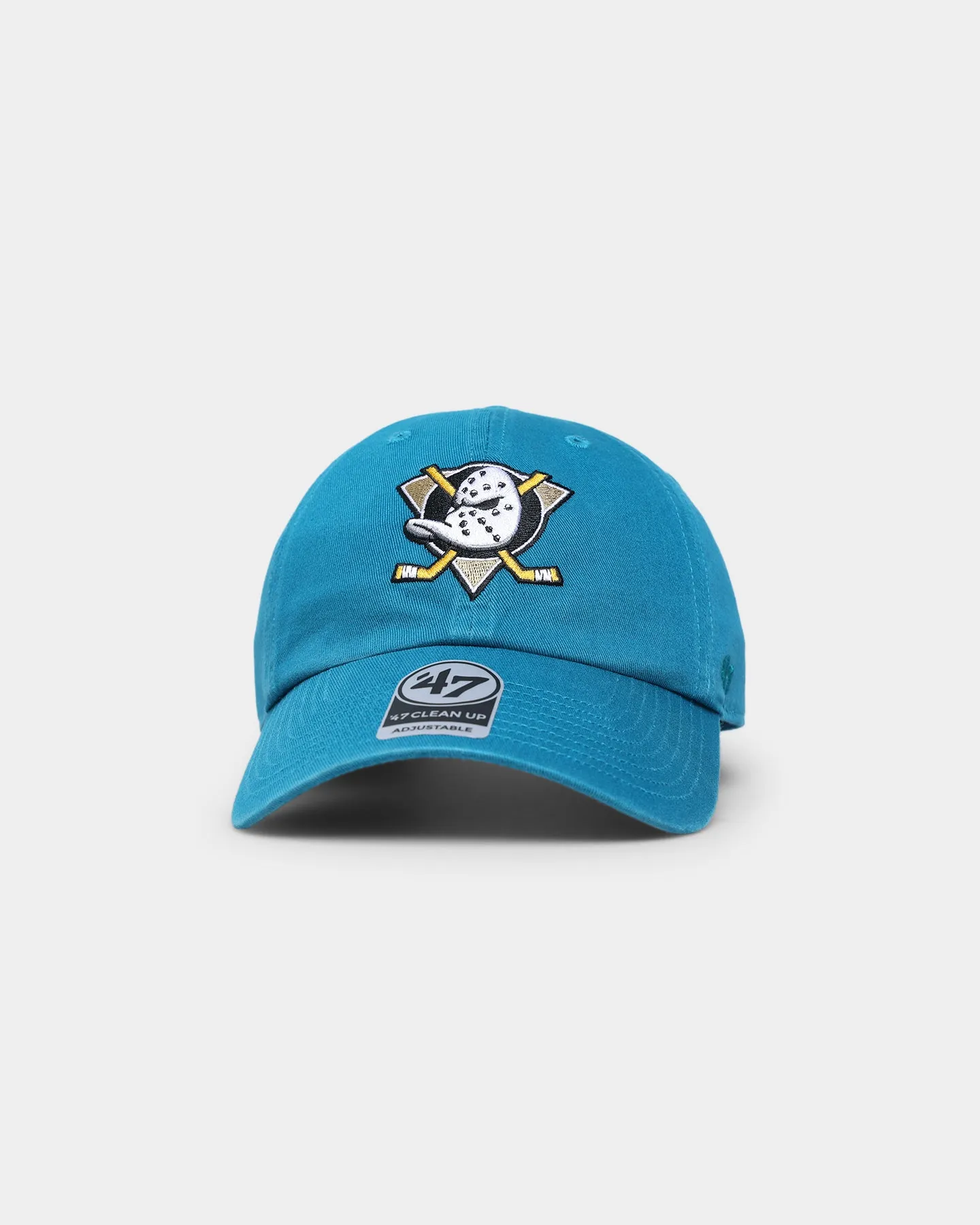 47 Brand Anaheim Ducks Clean Up Strapback Dark Teal