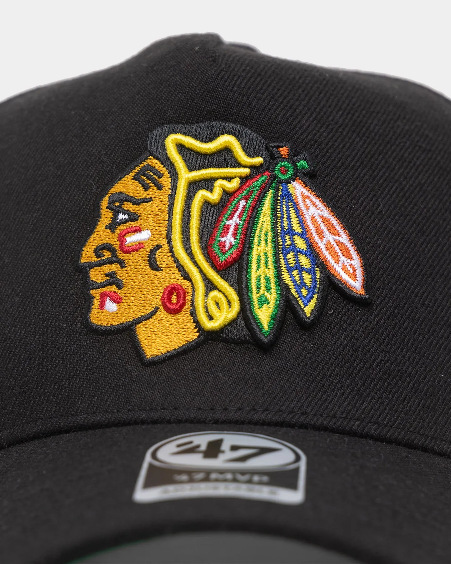 47 Brand Chicago Blackhawks NHL MVP DT Snapback Black