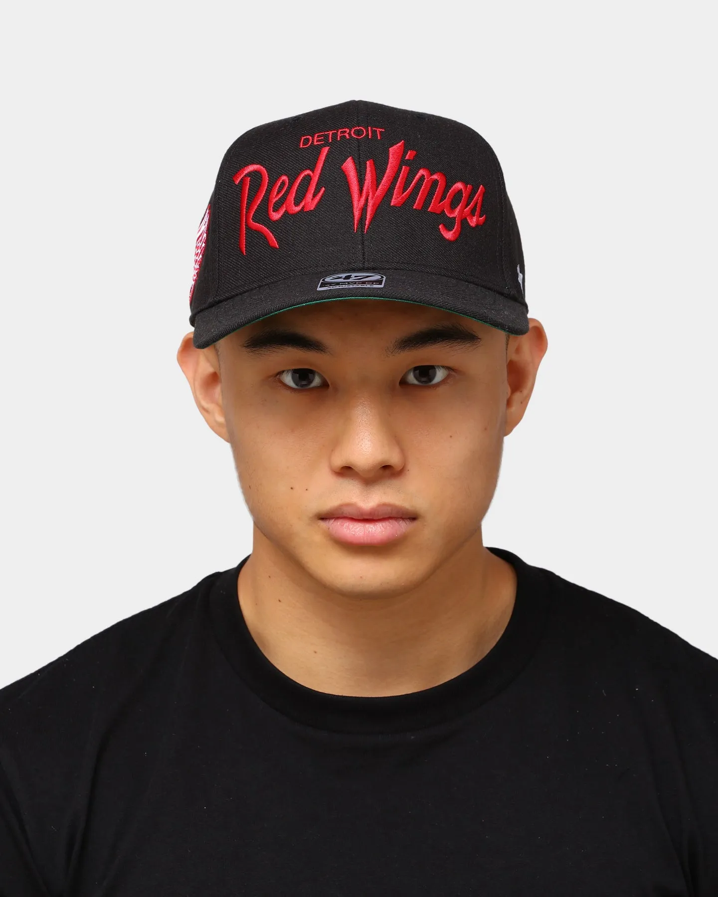 47 Brand Detroit Red Wings Script MVP DP Snapback Black