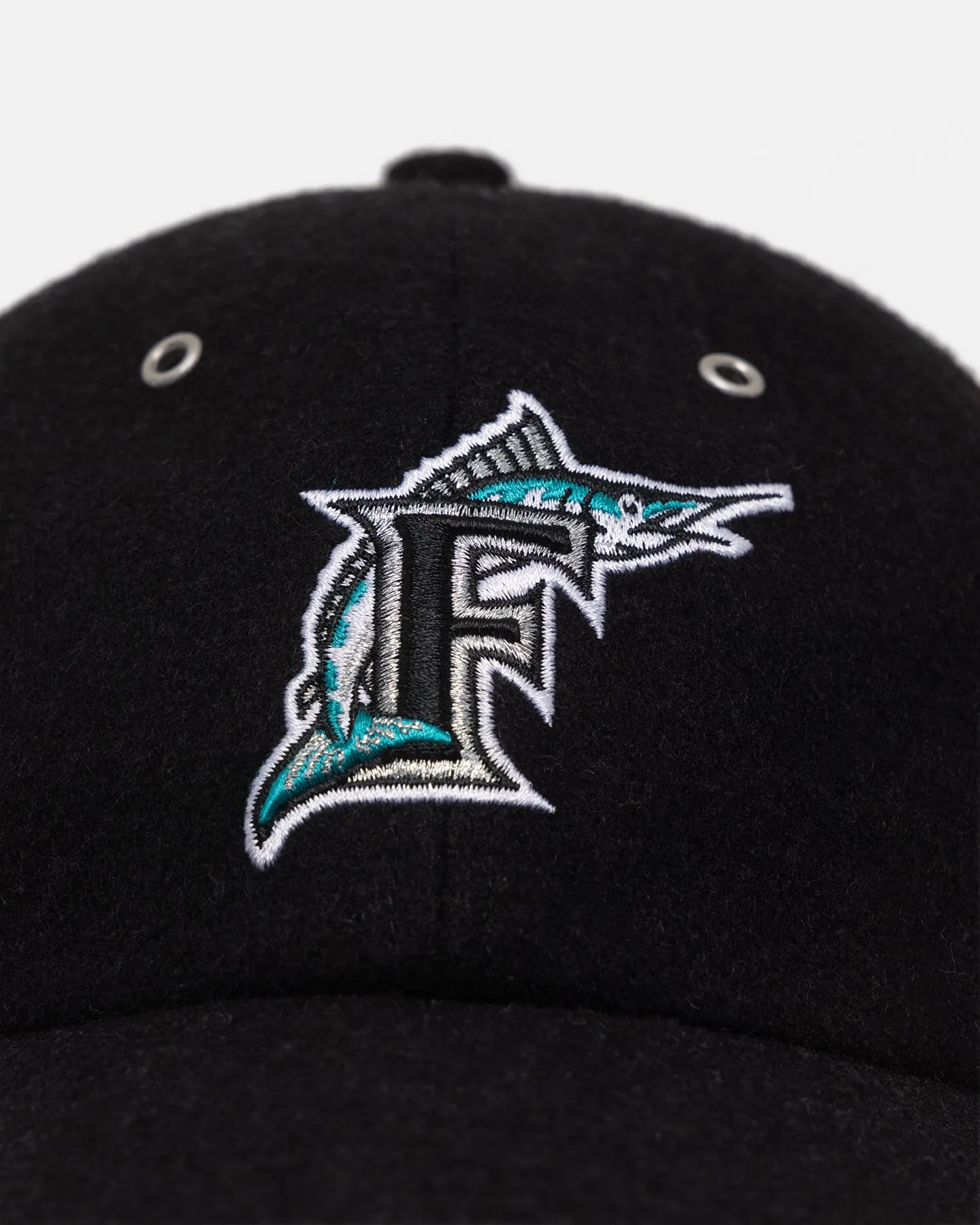 47 Brand Florida Marlins 'Wooly Clean-Up' Strapback Black