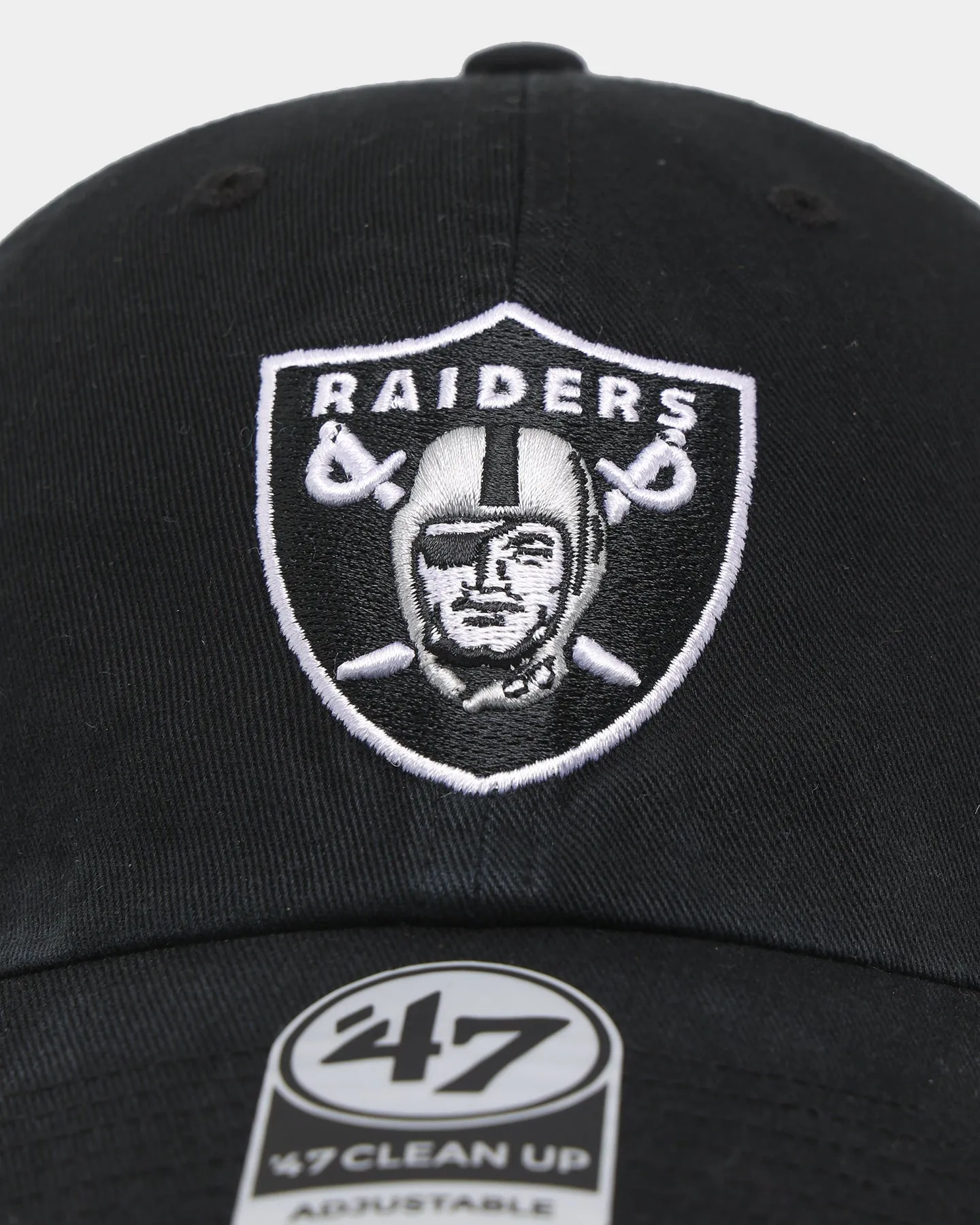 47 Brand Las Vegas Raiders 47 Clean Up Strapback Black