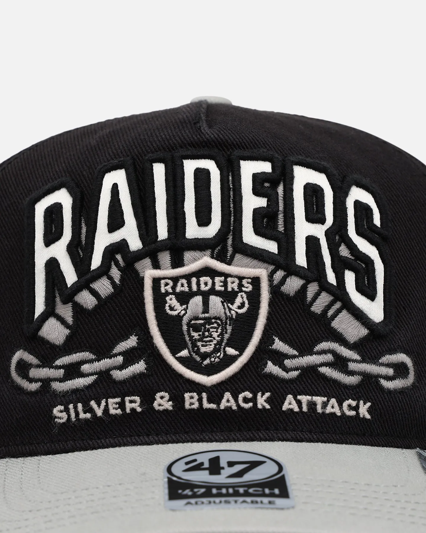 47 Brand Las Vegas Raiders 'NFL Trophy Case' Premium Hitch Snapback Black