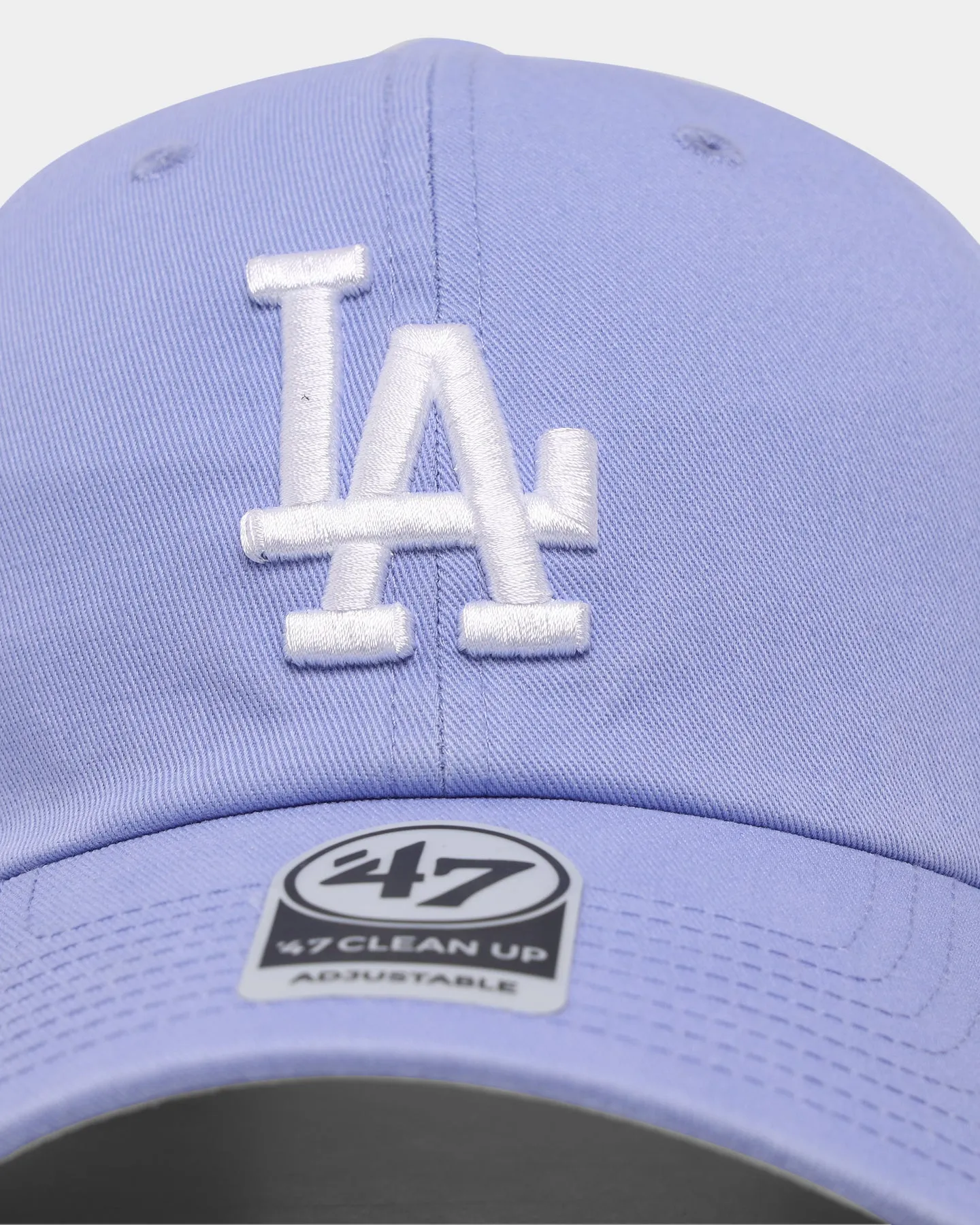 47 Brand Los Angeles Dodgers 47 Clean Up Strapback Lavendar