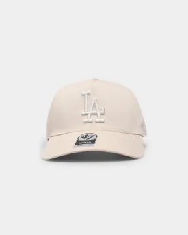 47 Brand Los Angeles Dodgers 'Vanilla Cream' Tonal MVP DT Snapback Natural