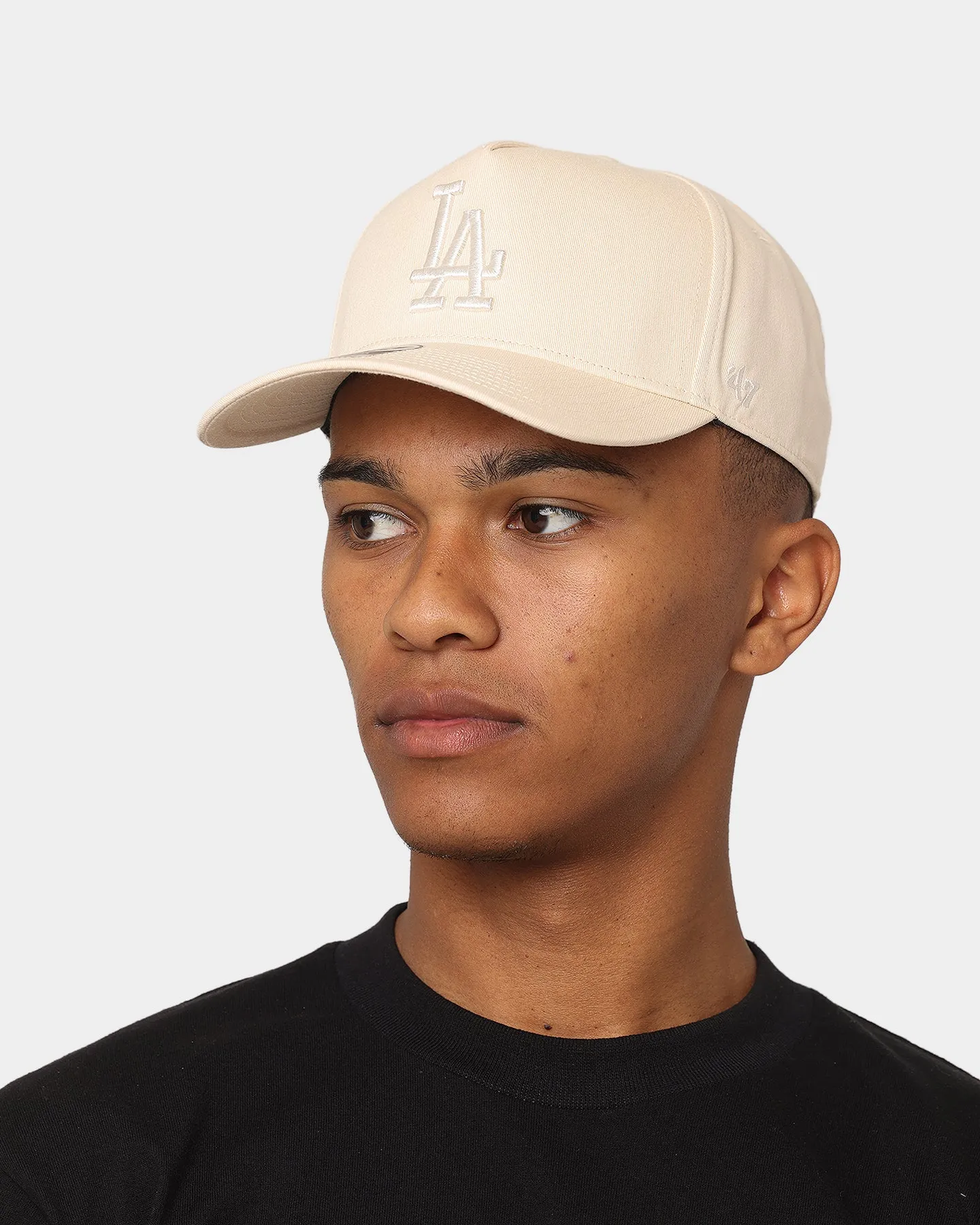 47 Brand Los Angeles Dodgers 'Vanilla Cream' Tonal MVP DT Snapback Natural