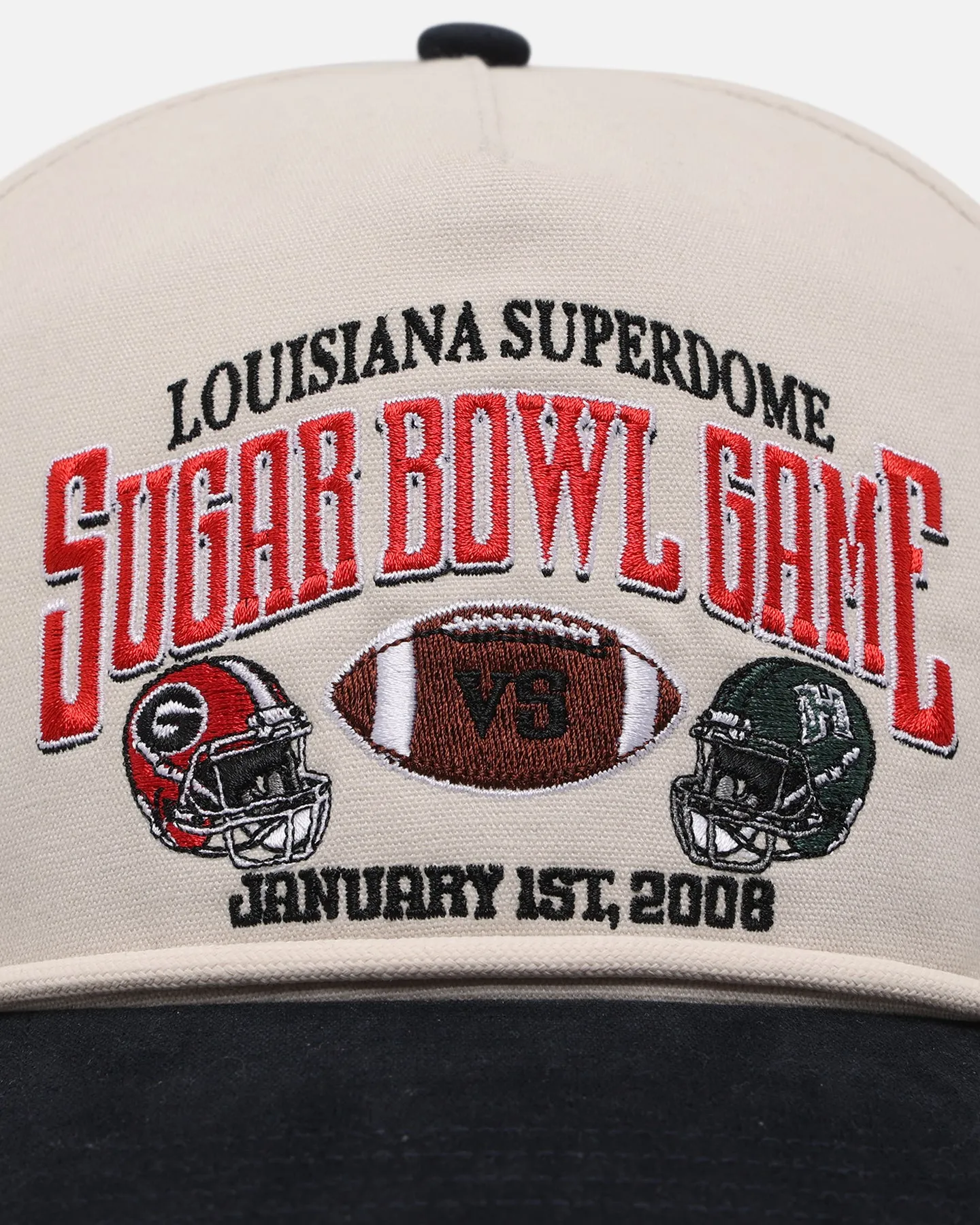 47 Brand Louisiana 2008 Sugar Bowl Snapback Tan/Black