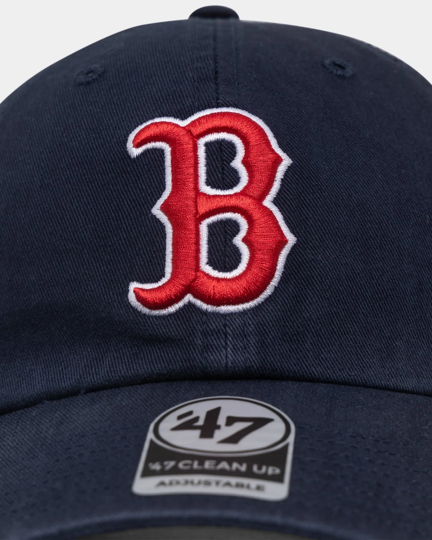 47 Brand Men's Boston Red Sox Clean Up Strapback Navy