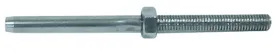 6mm Threaded Swage Terminal with no Flat/Lock Nut M10