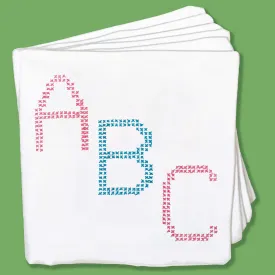 ABC Cloth Embroidery Nursery Book Kit