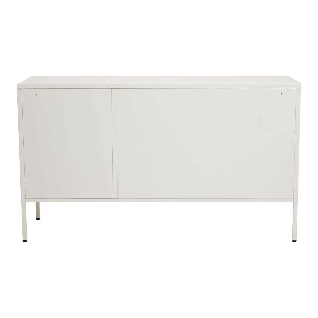 Acier Three Door White Sideboard