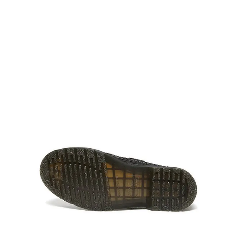 Optimized Title: Classic Adrian T Bar Unisex Loafers in Sleek Black Color