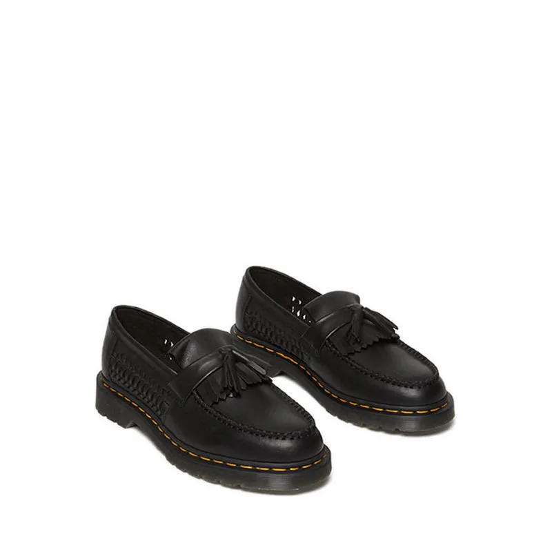 Adrian Woven Unisex Loafers- Black