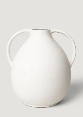 Afloral Clay Jug Vase - 14"