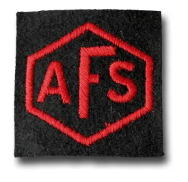 AFS EMBROIDERED CLOTH BADGE