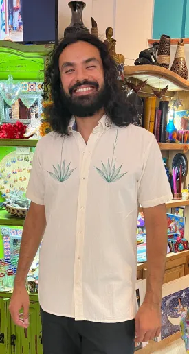 Agave Hand Embroidered Shirt