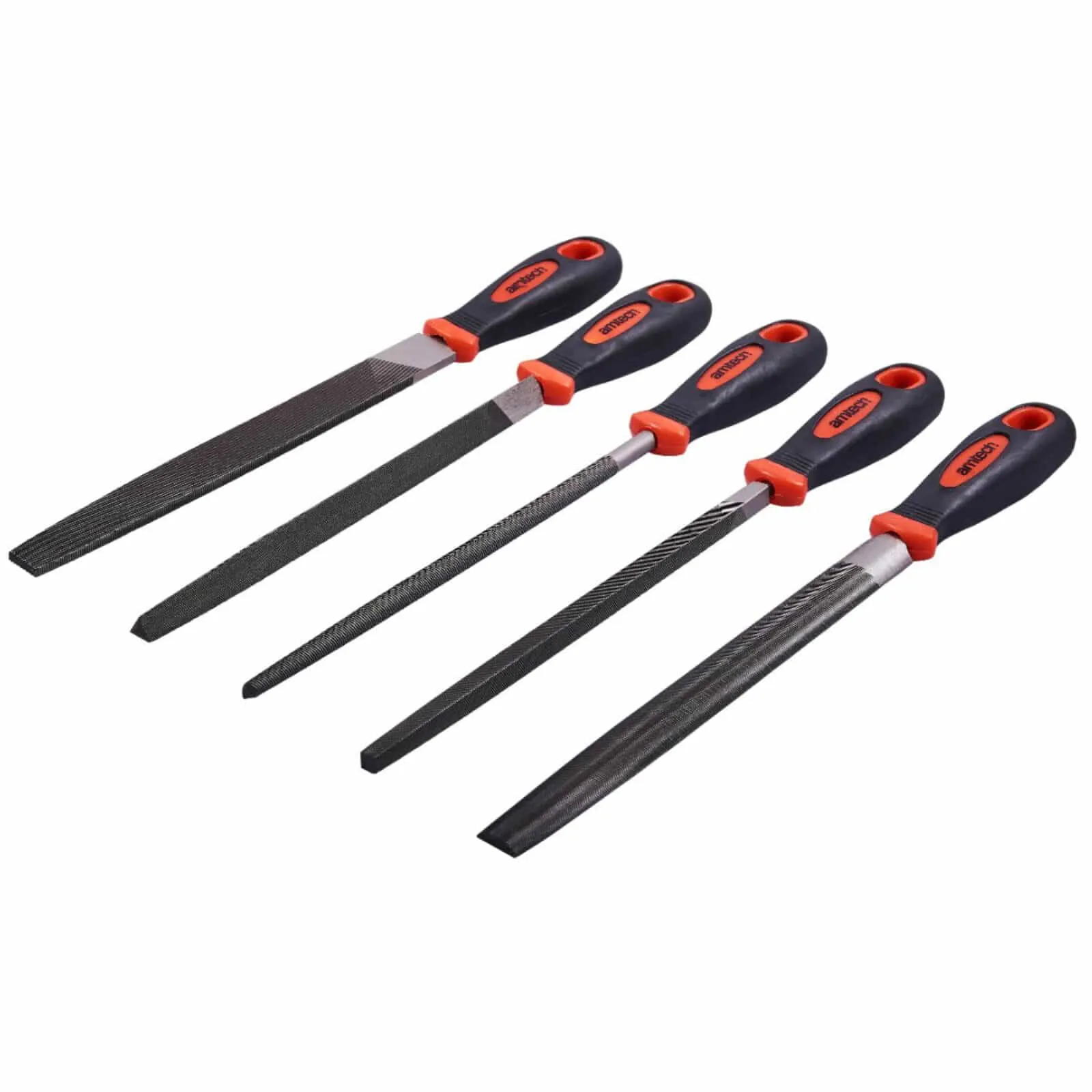 Amtech 8" 5 Piece Engineers File Set