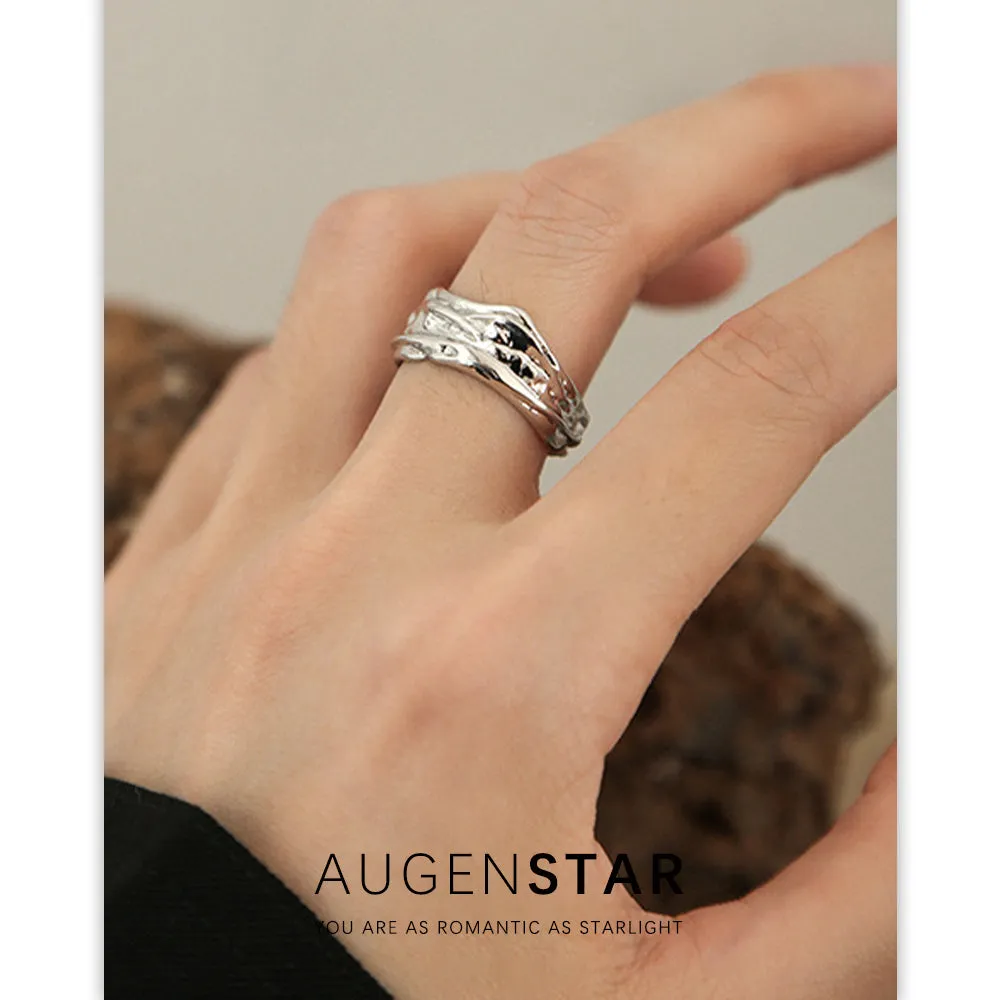 ASR | Simple Irregular Textured Ring