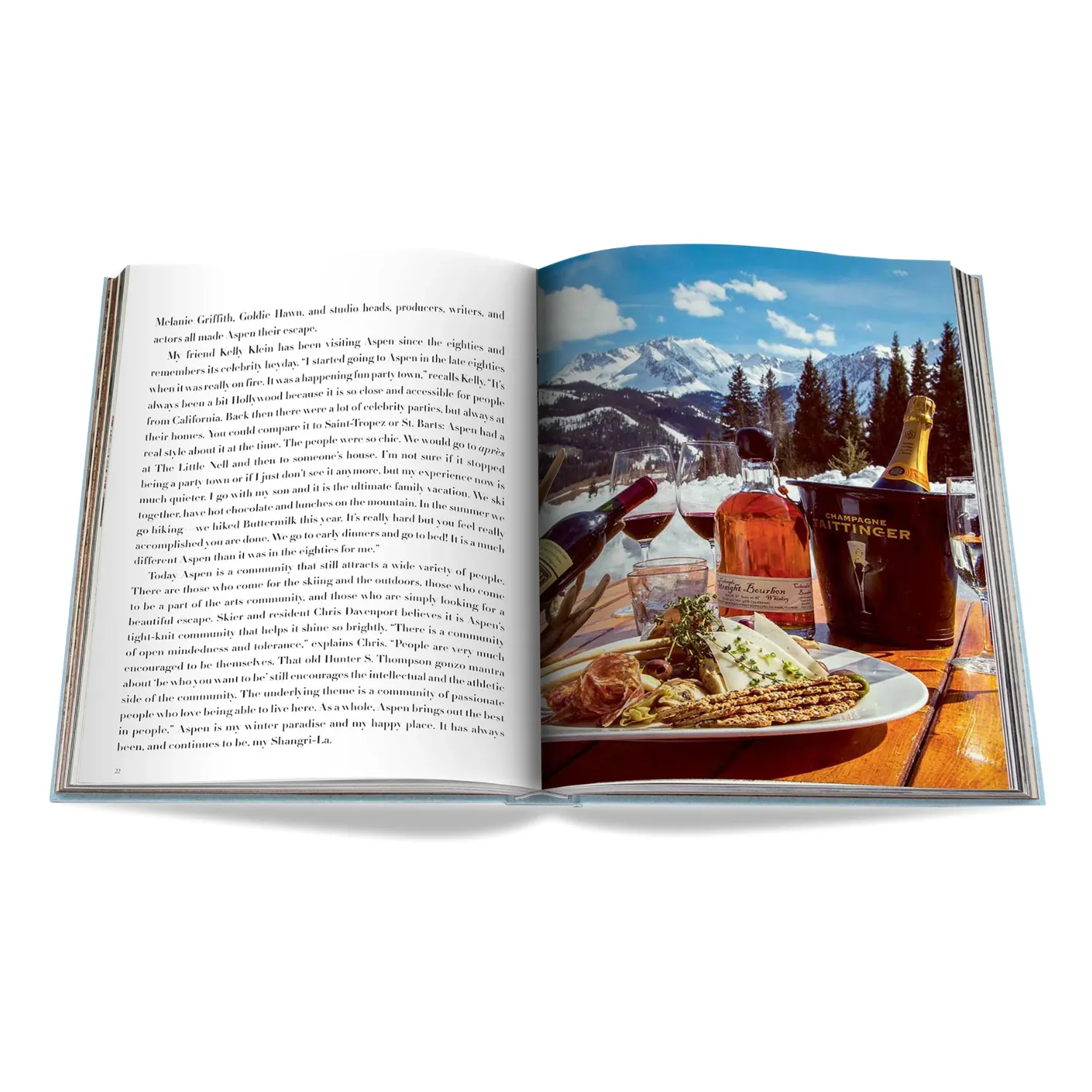 Assouline Aspen Style Cloth Hardcover Book