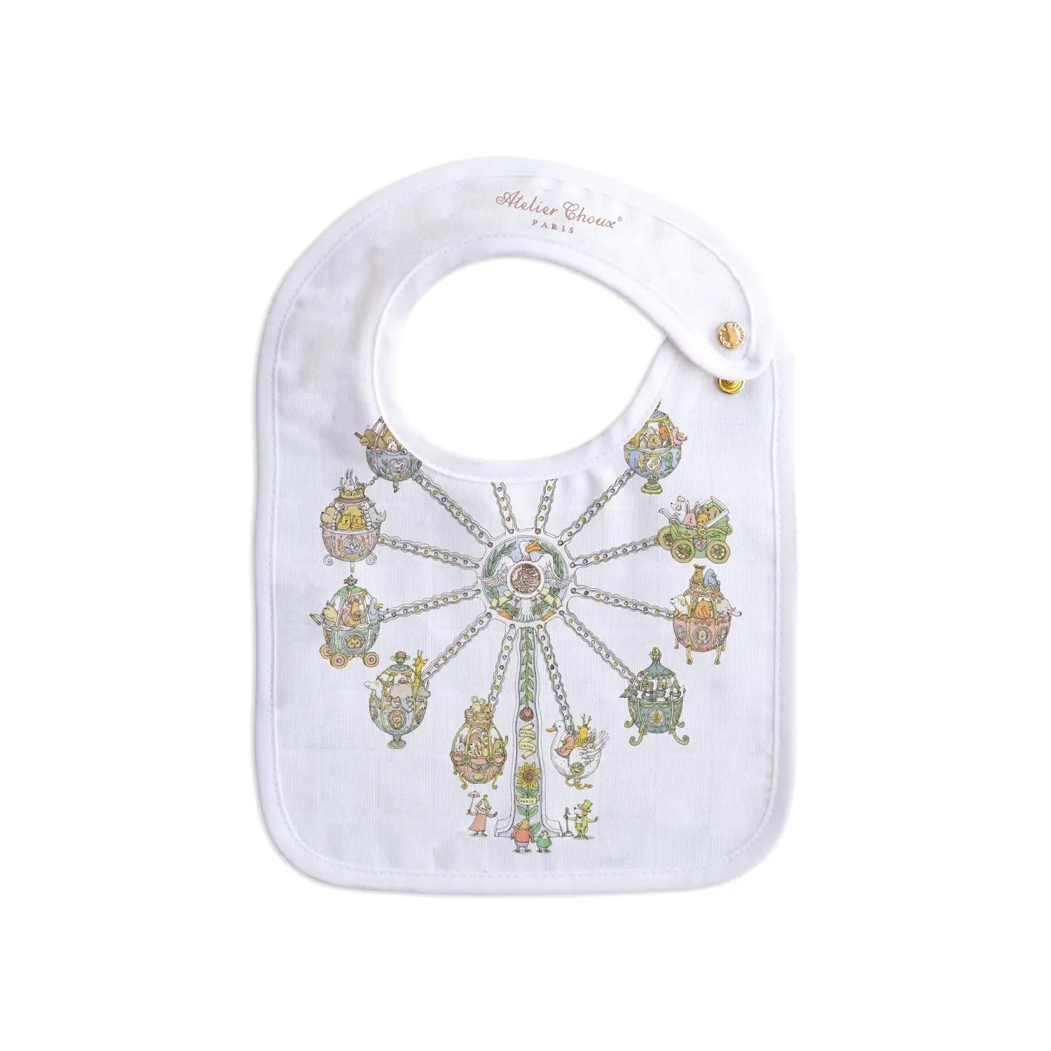 Baby Bib -  Ferris Wheel