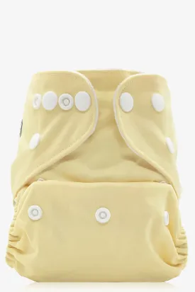 Bamboo Cloth Baby Nappy Yellow