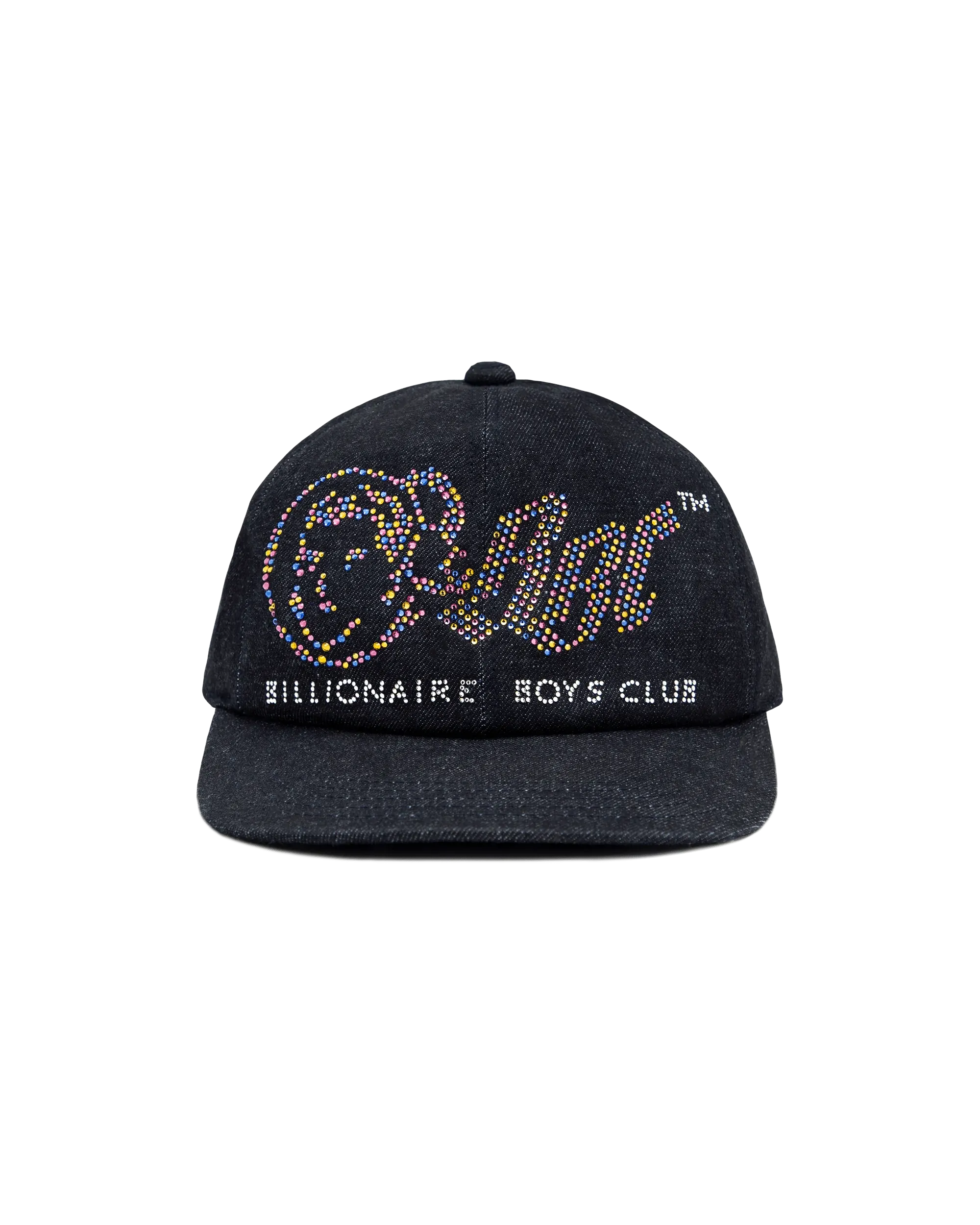 BBC20 OG Logo with Swarovski® crystals Denim Fitted Hat