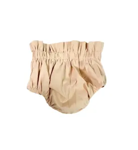 Beige Ruffle Waist Bloomers