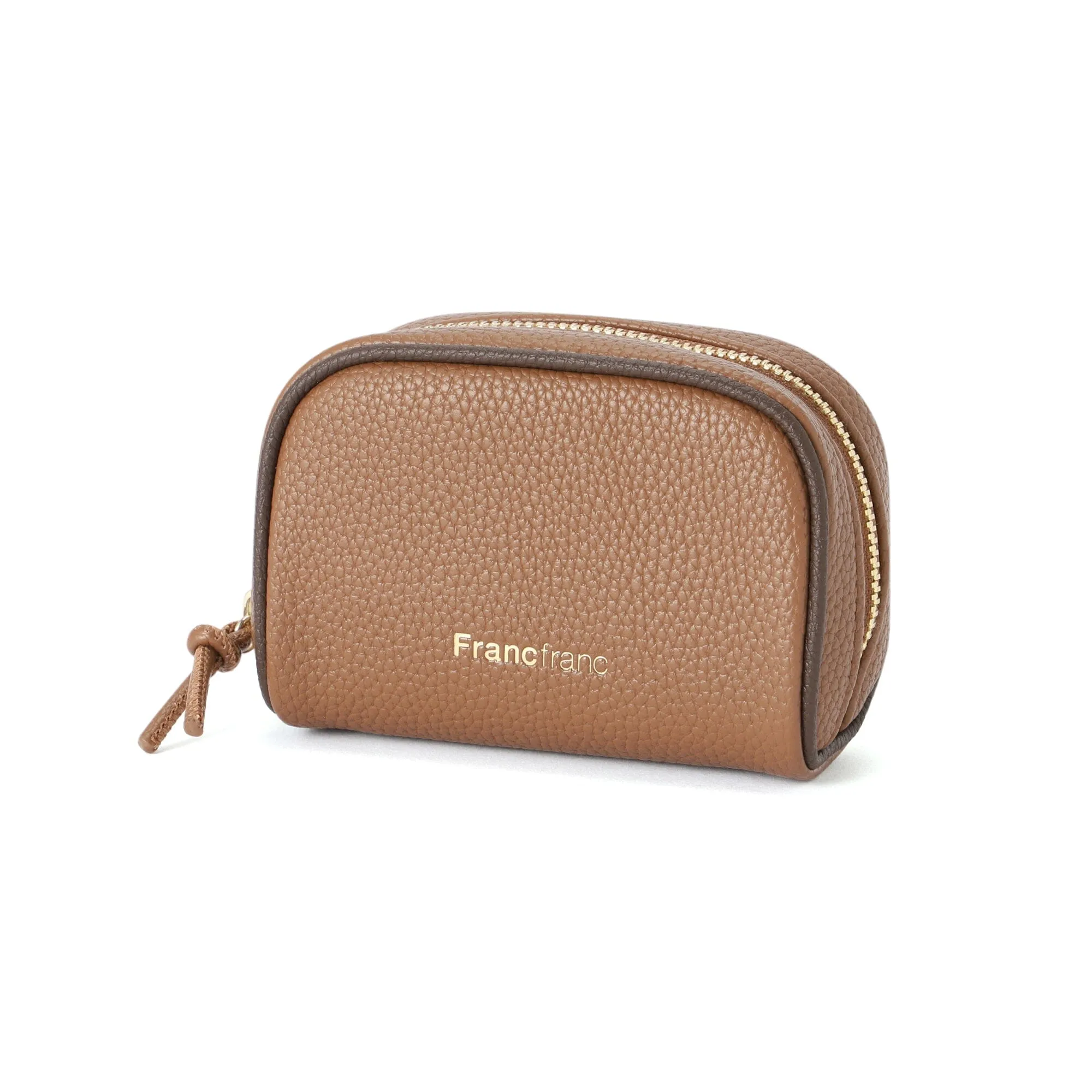 Bicolor Pouch Xs Brown