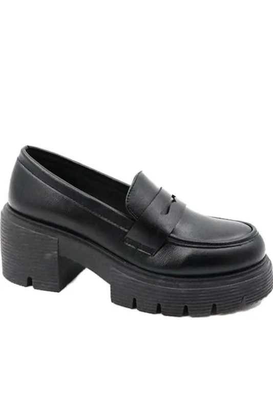 Black Penny Loafer