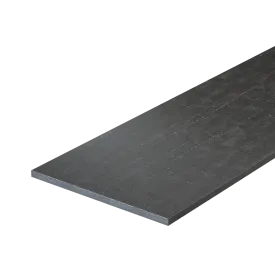 Black Steel Bar Flat