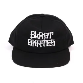 Blast Five Panel Tag Black Cap