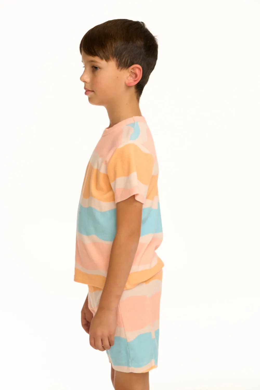 Boy's Wavy Stripe Tee