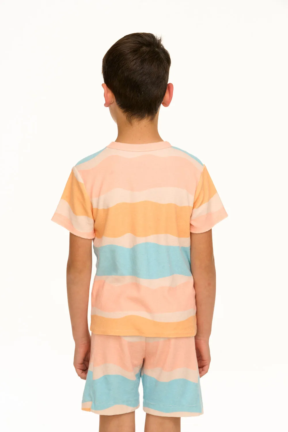 Boy's Wavy Stripe Tee