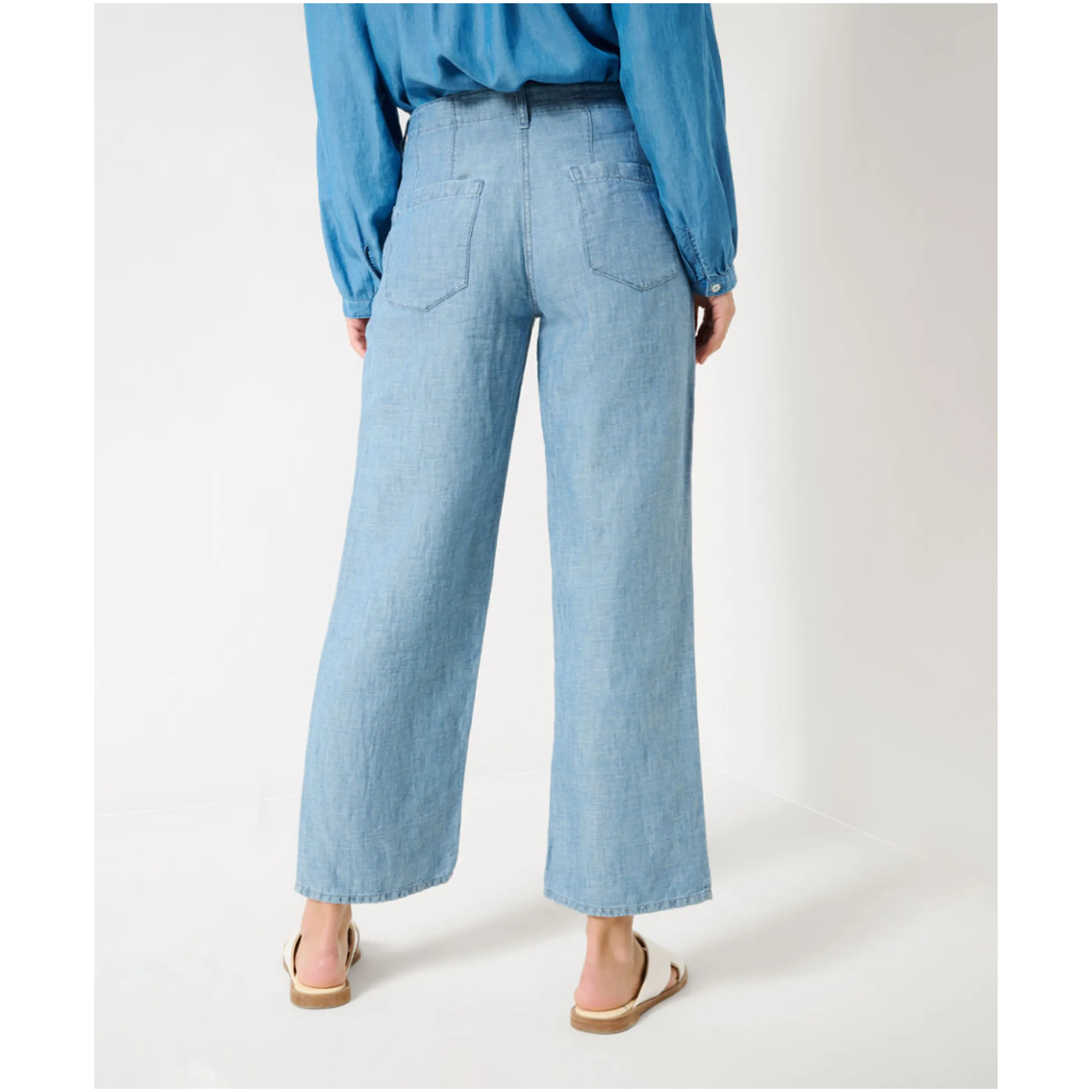 Brax Culottes in Lightweight denim Maine S Clean Light Blue 74-7608