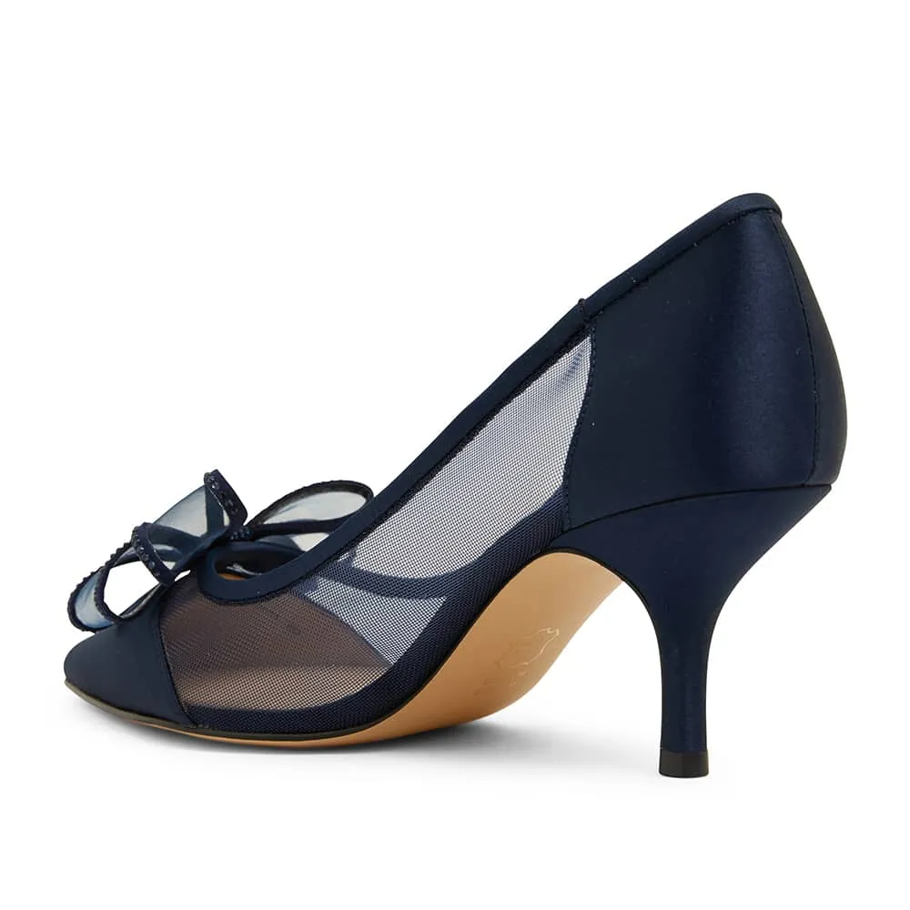 Brite Heel in Navy