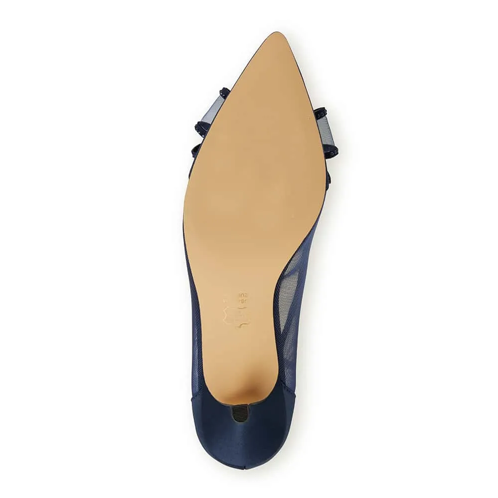 Brite Heel in Navy