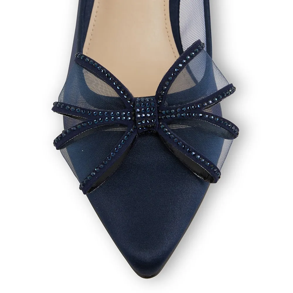 Brite Heel in Navy