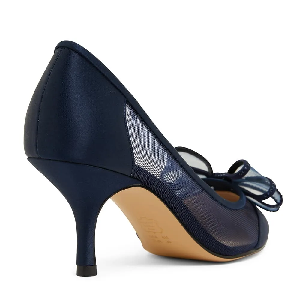 Brite Heel in Navy