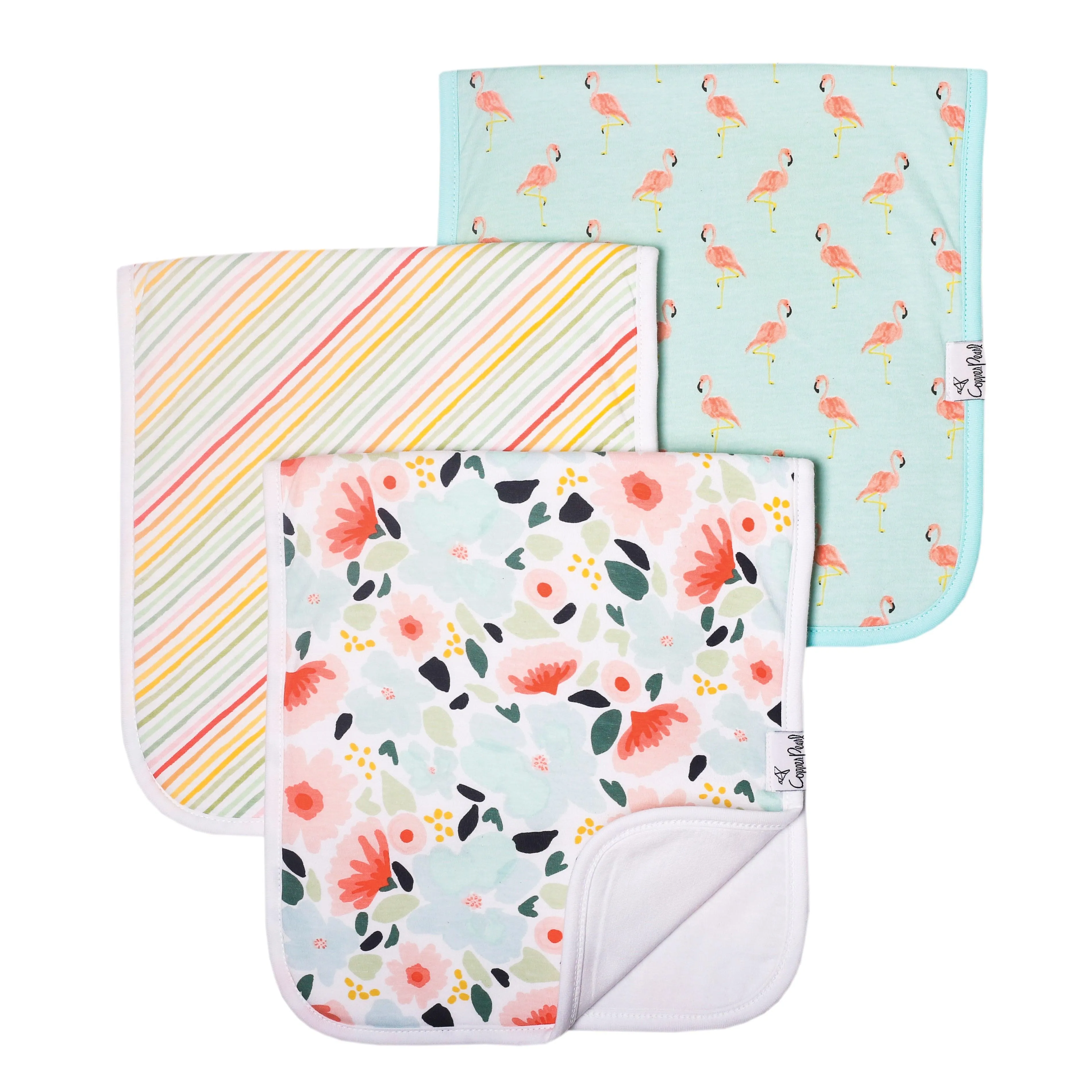 Burp Cloth Set - Leilani