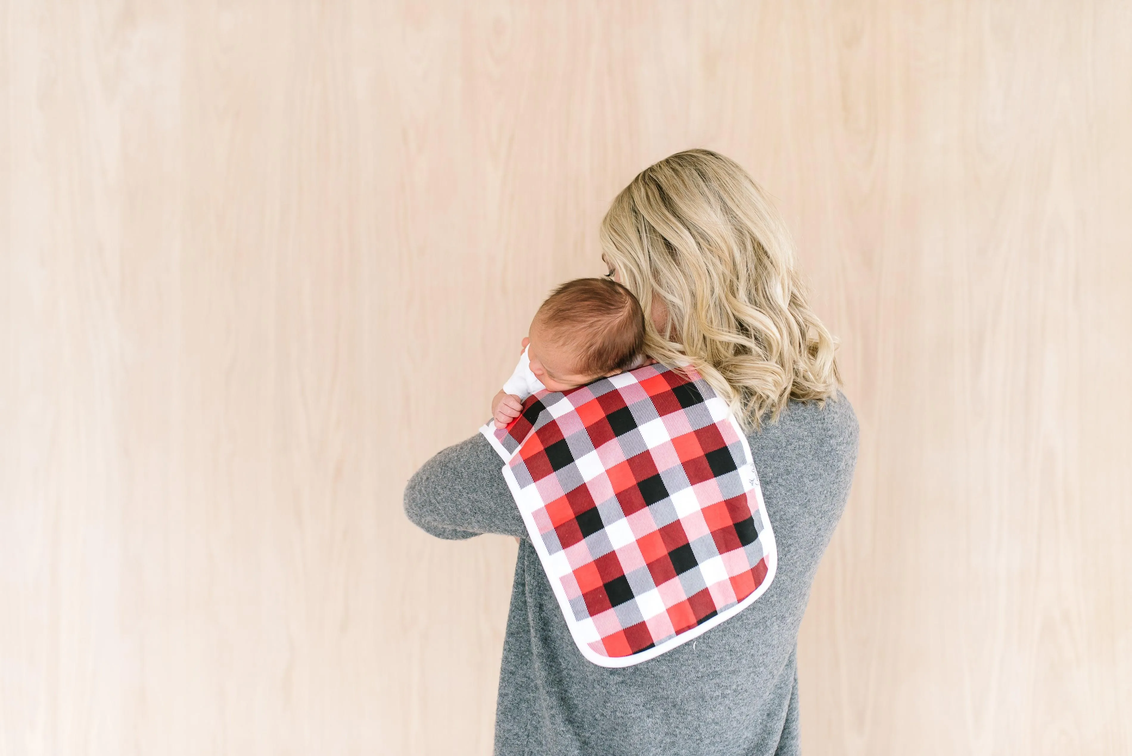 Burp Cloth Set - Lumberjack