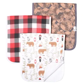 Burp Cloth Set - Lumberjack