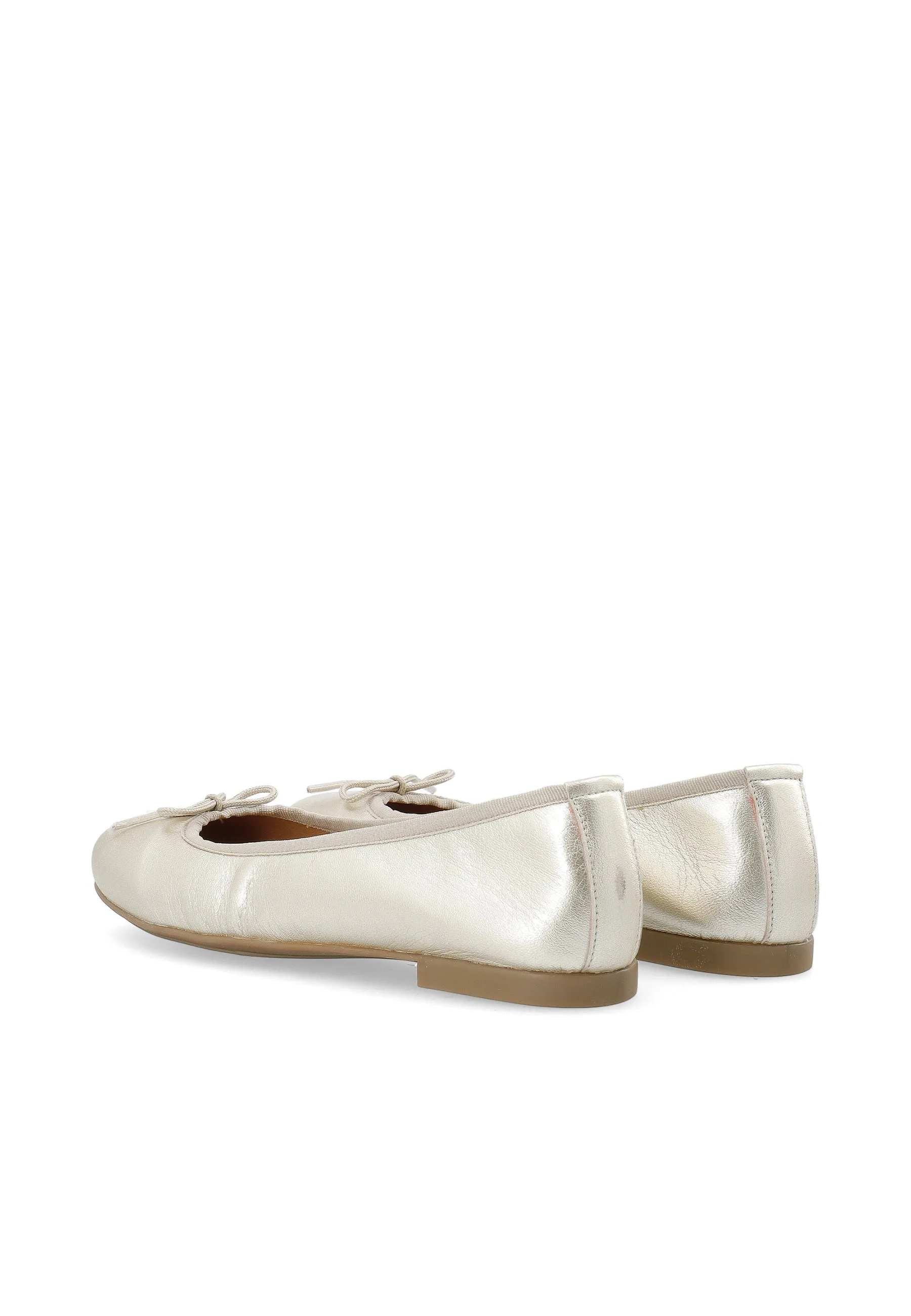 CASELVIRA Ballerina Metallic Leather