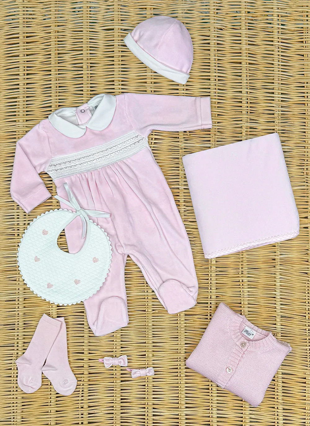 Chenille Sleepsuit Smock