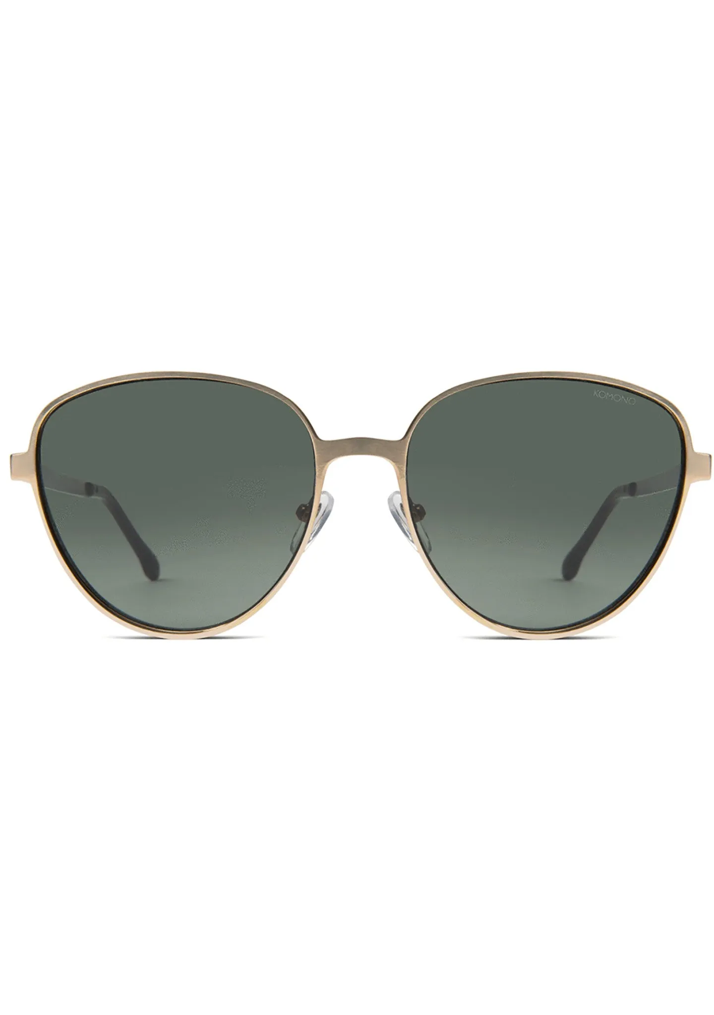 Chris Sunglasses in White Gold