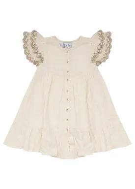 Christmas Bells Dress-White Christmas