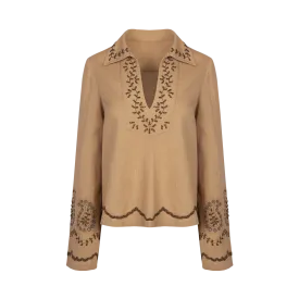 Claire Embroidered Blouse